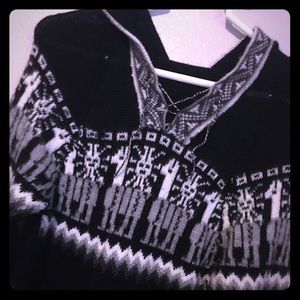 Alpaca hoody sweater